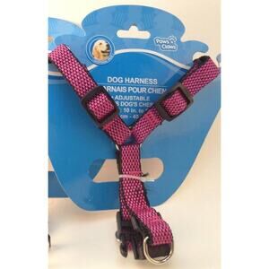 Dog Harness Adjustable, 18-24 in. Size M - Paws and Claws